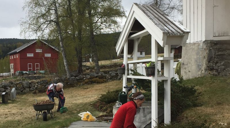 Dugnad på kirkegårdene lørdag 12. mai