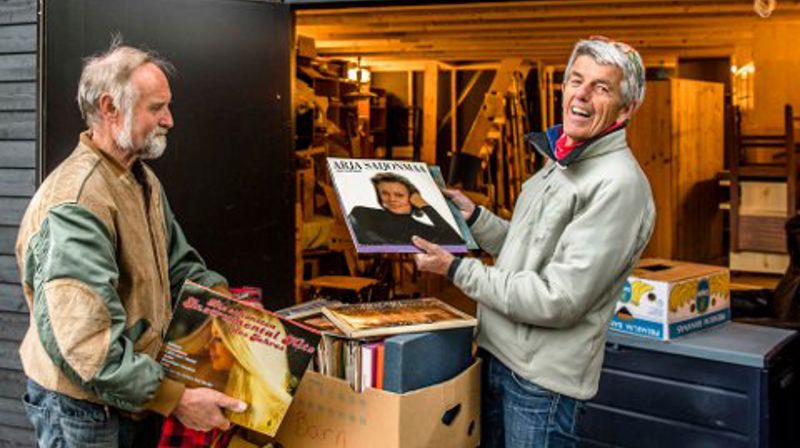 Åpen loppedør