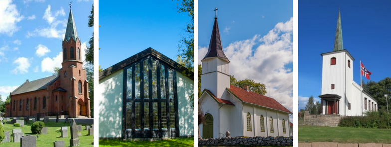 Toppbilde for Ås kirkelige fellesråd, Kroer, Nordby og Ås menigheter