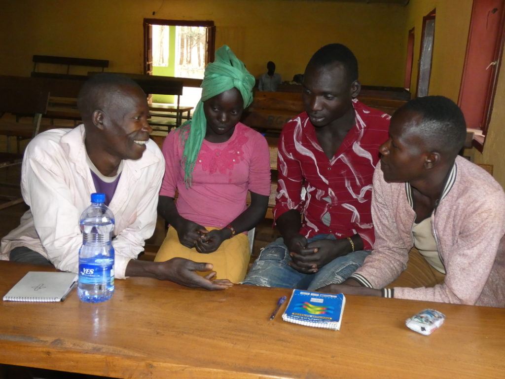 Bildet viser noen av deltakerne på Oral Bible Story workshopen.