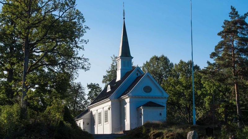 Kongsdelene kirke i Nordre Hurum menighet (Foto: Bo Mathisen)