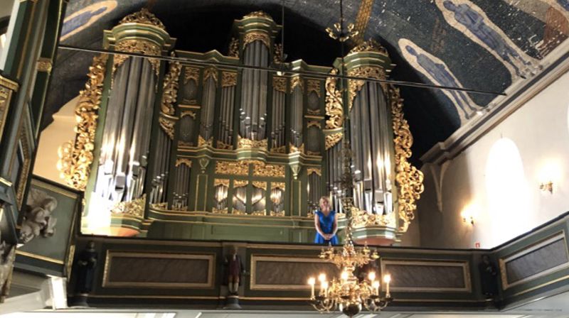 Stjerneorganist, Marilyn Brattskar, holdt konsert i Oslo domkirke