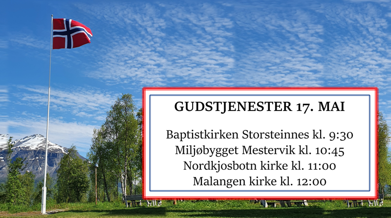 Gudstjenester 17. mai