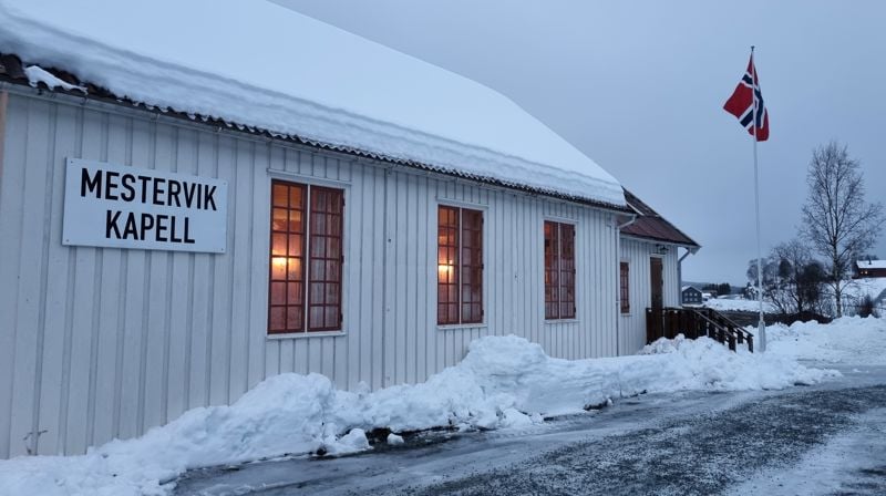 Stengt - Mestervik kapell