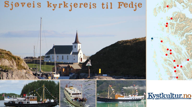 12. juni: Sjøreise frå Bergen til Fedje