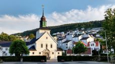 Laksevåg kirke deltar i Damsgårsdagene 2021. Foto: Målfrid Sandvik