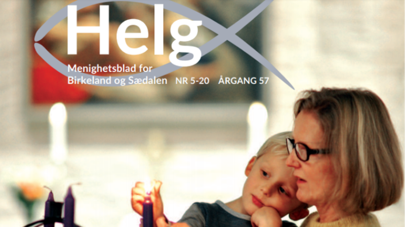 Tenn lys i mørketiden. Foto: Gyrid Cecilie Nygaard.