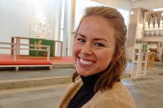 NY MENIGHETSPEDAGOG: – Jeg har tro på at vi kan lykkes i Eidsvåg menighet og sammen skape noe verdifullt for barn og unge, sier Henrikke Kittelsen.