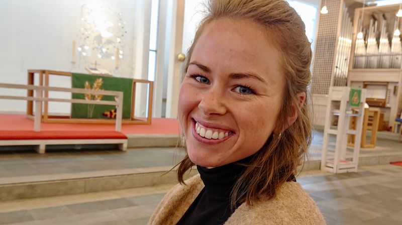 NY MENIGHETSPEDAGOG: – Jeg har tro på at vi kan lykkes i Eidsvåg menighet og sammen skape noe verdifullt for barn og unge, sier Henrikke Kittelsen.