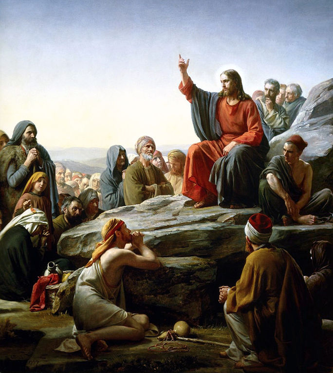 Jesus held Bergpreika