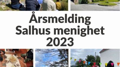 Bilder er fra ulike hendelser i Salhus menighet gjennom året 2023.