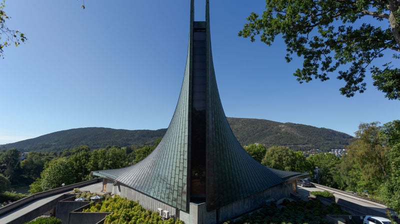 Slettebakken kirke  - foto av Lars Kristian Steen