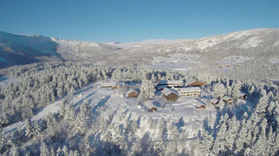 Hermon Høyfjellssenter er målet for helgeturen i slutten av mars. Foto: www.hermonh.no