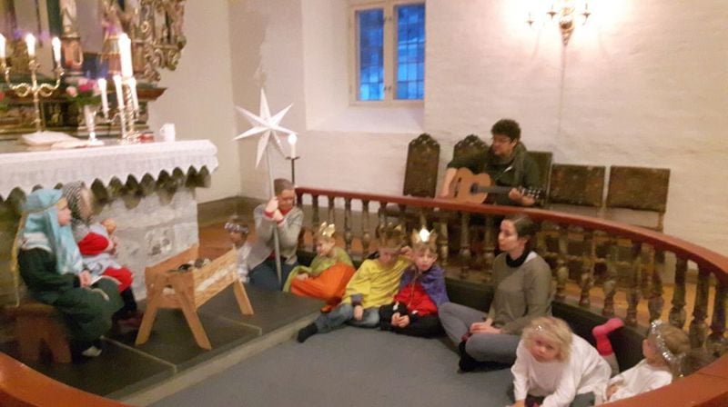 Adventsbesøk for barnehagene i Bodin menighet