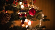 Foto: Den norske kirke. Juletrepynt.