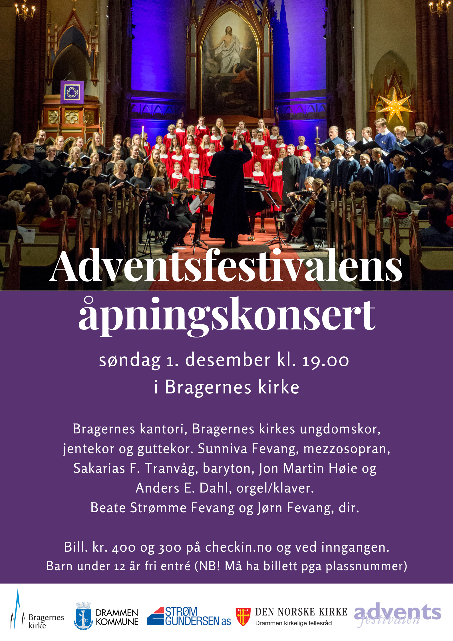 Adventsfestivalens åpningskonsert