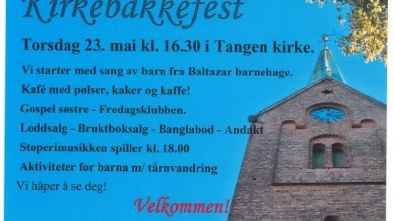 Kirkebakkefest 23. mai