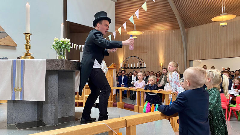 Barn og unge i Eigerøy arbeidskirke