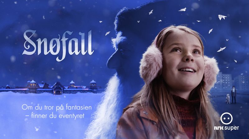 Adventskalenderen Snøfall sendes på NRK. // Foto: Odd Reinhardt Nicolaisen og Øyvind Veberg / NRK