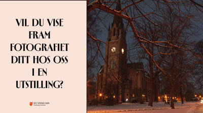 Velkommen til å stille ut bildene dine i Domkirken i adventstiden!