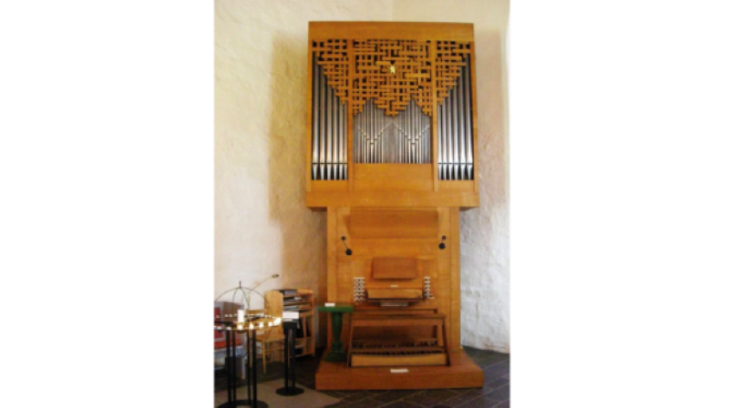 Orgel i Mariakirken (Foto: Marit Wesenberg)