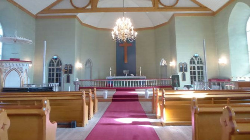 Kirken i Grue åpner igjen