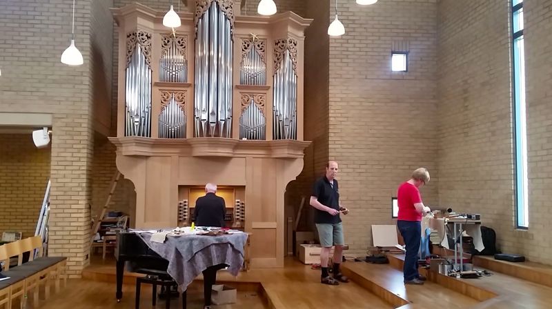Orgelet i Udland kirke