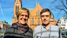 Marie Aakre og Geir Sverre Braut er spesialister på området, og besøkte tirsdag Haugesund. 