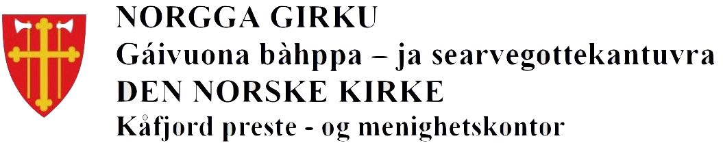 Kåfjord menighet logo