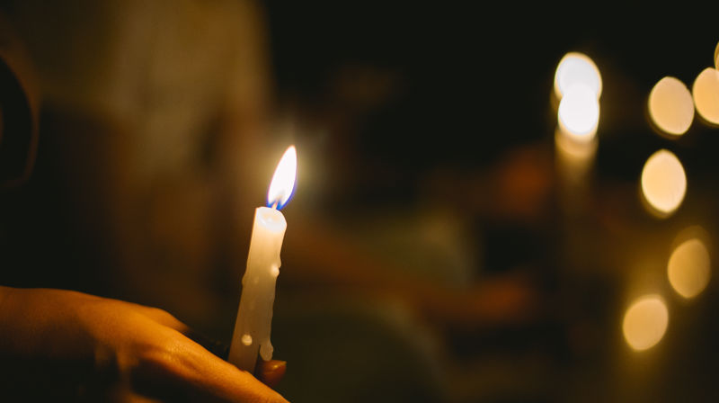 Minnemarkering på ettårsdagen for Kongsberg-tragedien
