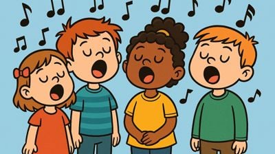 Bli med på prosjekt-barnekor i Kvelde kirke i september.