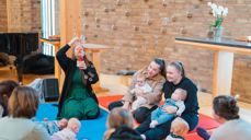 Babysang i Berg arbeidskirke er et samarbeidstiltak mellom Tanum, Kjose og Berg menigheter. Foto: Kirkerådet / Torstein Kiserud