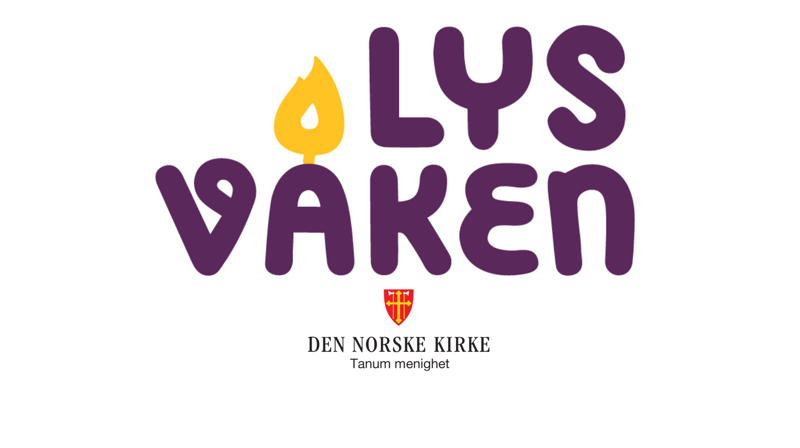 Lys våken-logo og menighetens logo.