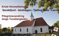 Det blir pilegrimsmesse i Tjølling kirke 18. mai kl. 15:00.