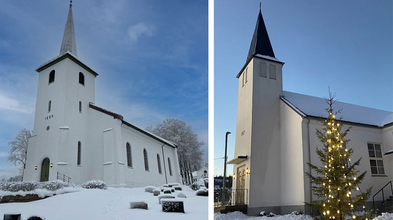 Påmelding julaftensgudstjenester i Tranby og Lierskogen kirker.
