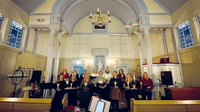 Julekos med damekoret i Dalen kirke 21/12 kl. 17.