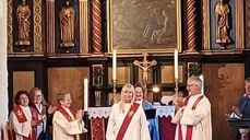Ann Kristin Grønbakken ble vigslet til diakon i Strømmen kirke