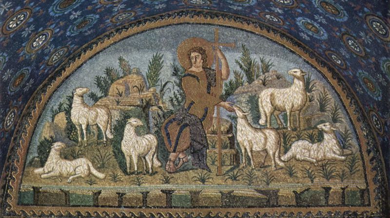 Meister des Mausoleums der Galla Placidia in Ravenna, Public domain, via Wikimedia Commons