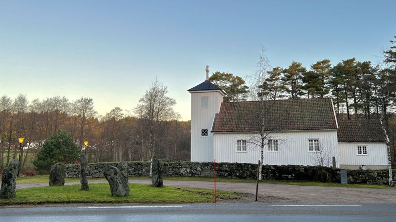 Harkmark kirke. Foto: Øystein Ferdenløy Ramstad