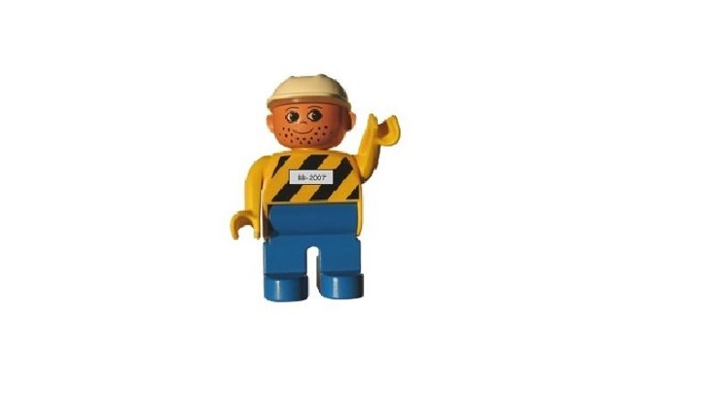 Bilde av en Lego-figur som skal forestille Barabbas