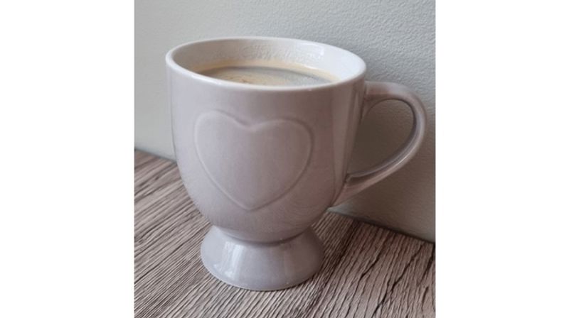 Bilde av en kopp med kaffe