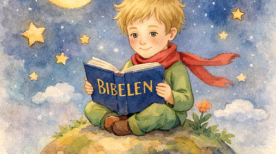 Gutt som leser Bibelen
