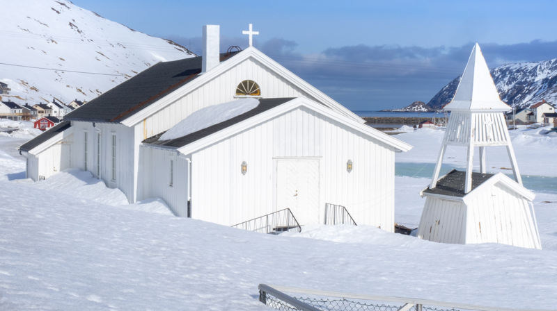 Skarsvåg kirke. Foto: Niels Westphal