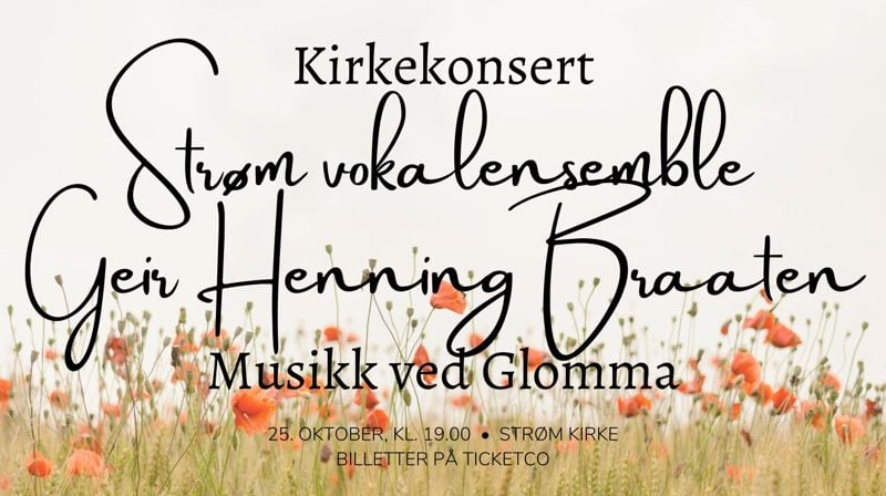 Kirkekonsert Strøm kirke - Musikk ved Glomma