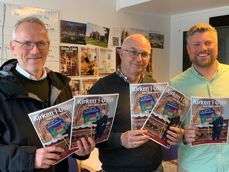 Kjetil Haga, Andreas Seierstad og Olav Fraser Lende er fornøyde med årets utgave av Kirken i Oslo.
