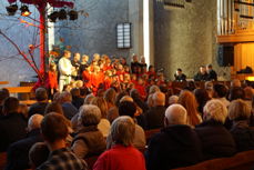 Jubileumsgudstjeneste i Sinsen kirke med fremføring av musikalen "Å, så vakkert".