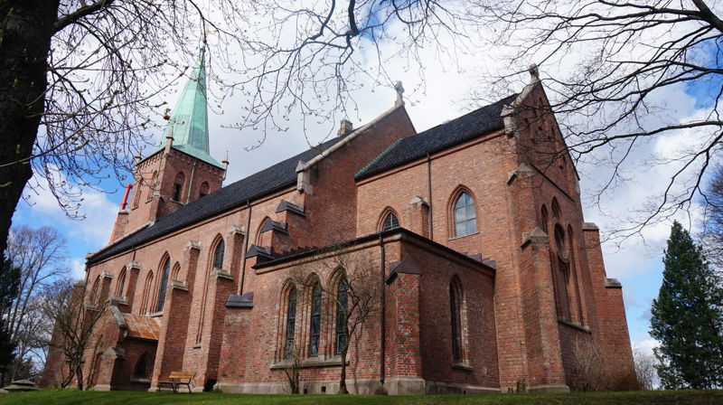 Østre Aker kirke vil ha en geografisk sentral plassering i den nye Hovinbyen.