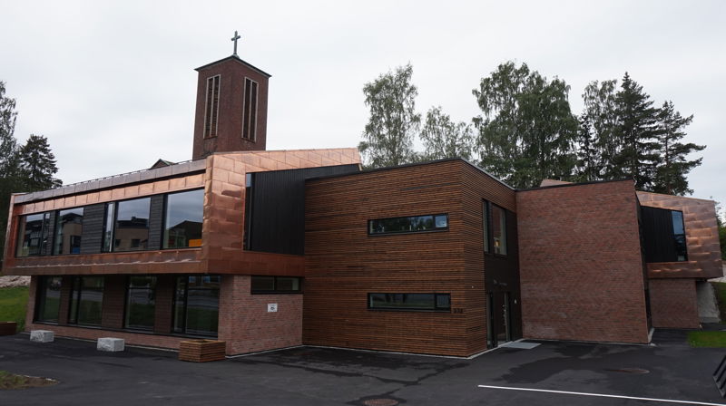 Den nye menighetsbarnehagen på Røa ble innviet søndag 19. juni.
