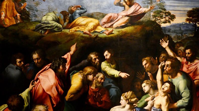 Rafael, Transfigurasjonen eller Forklarelsen på berget (1520)