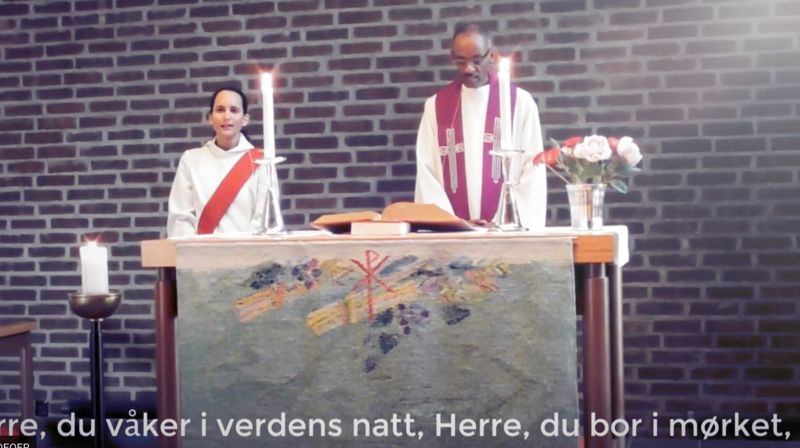 Diakoni-nettgudstjeneste i Stovner kirke (video)